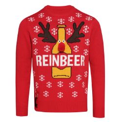 The Christmas Shop Adults Reinbeer Christmas Jumper